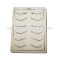 Professional rubber eyebrow practice skin for permanent makeup